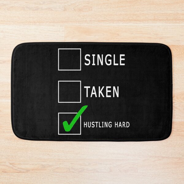 Item preview, Single Taken Hustling Hard designed and sold by JCWardrobe.