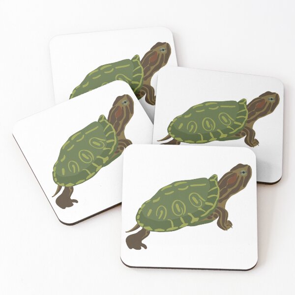 Item preview, Red Ear Turtle designed and sold by willowsbunnies.