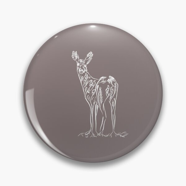 Item preview, white acorn deer designed and sold by -Holy-Chicken-.