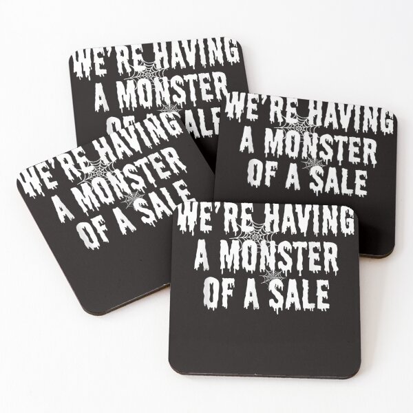 Item preview, We’re having a Monster of a Sale Funny Halloween M designed and sold by morrees.