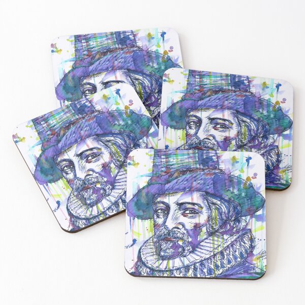 Item preview, FRANCIS BACON watercolor and ink portrait designed and sold by lautir.