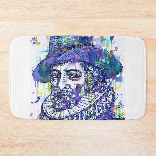 Item preview, FRANCIS BACON watercolor and ink portrait designed and sold by lautir.
