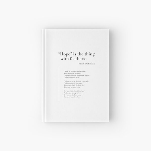 Item preview, Hope is the thing with feathers by Emily Dickinson designed and sold by wisemagpie.