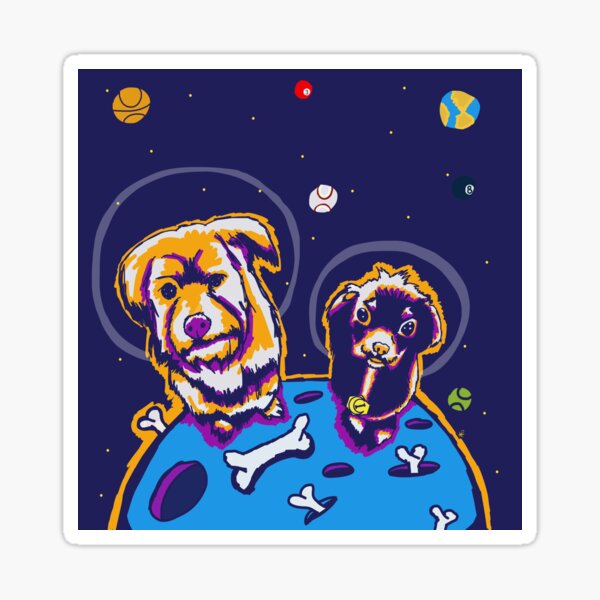 Crater Dogs Sticker