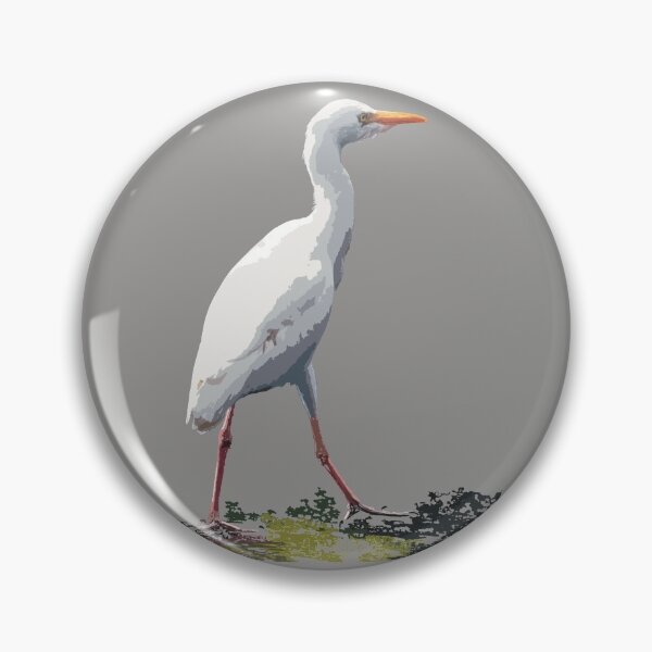 Item preview,  Cattle Egret on a walk designed and sold by NJartbyNJacobson.