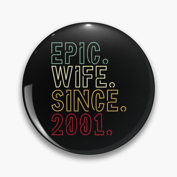 Item preview, Epic wife since 2001 - 21st wedding anniversary gift for her designed and sold by PlusAdore.