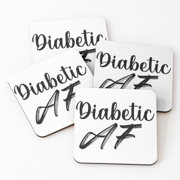 Item preview, Diabetic AF designed and sold by CatGirl101.