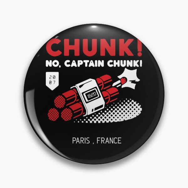 Item preview, No Captain Chunk ! designed and sold by Evan morvan.