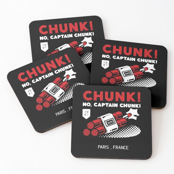 Item preview, No Captain Chunk ! designed and sold by Evan morvan.