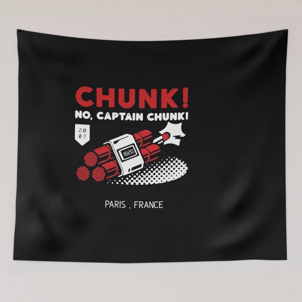 Item preview, No Captain Chunk ! designed and sold by Evan morvan.
