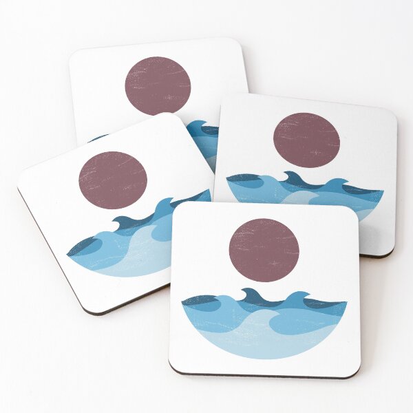 Item preview, Copy of Boho Waves and Sun Minimal Design Ocean Pallet designed and sold by Jake Purcell.