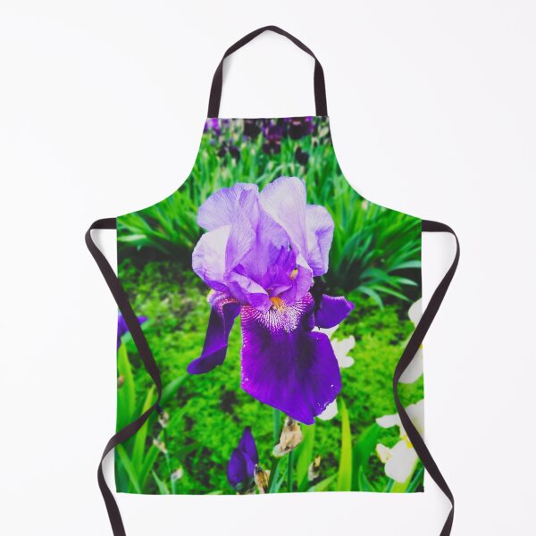 Item preview, Violet iris in blossom, natural perfection  designed and sold by helenkaiy.
