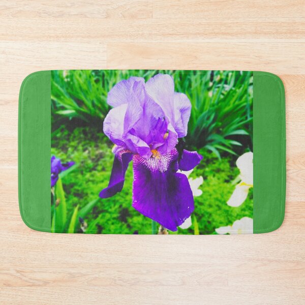Item preview, Violet iris in blossom, natural perfection  designed and sold by helenkaiy.