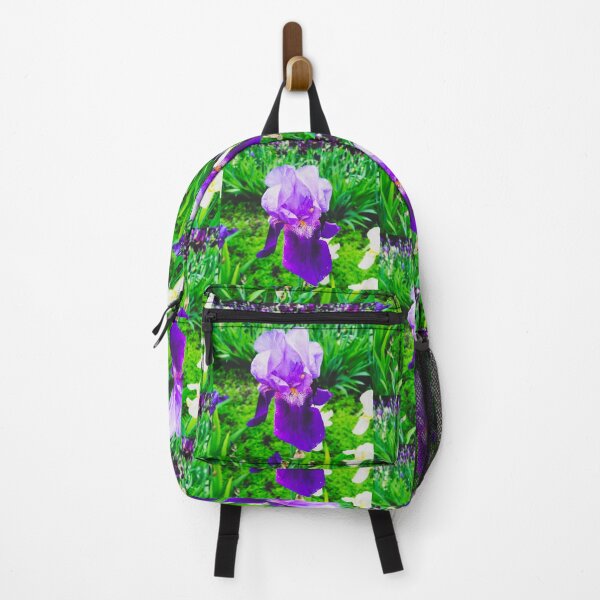 Item preview, Violet iris in blossom, natural perfection designed and sold by helenkaiy.