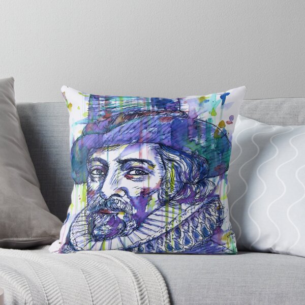 Item preview, FRANCIS BACON watercolor and ink portrait designed and sold by lautir.