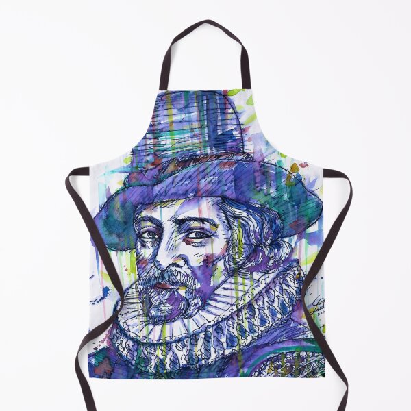 Item preview, FRANCIS BACON watercolor and ink portrait designed and sold by lautir.