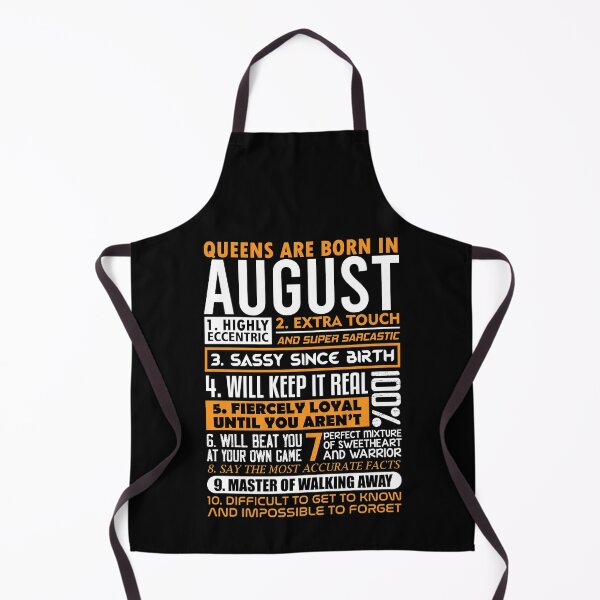 Item preview, Queens are Born in August designed and sold by WOW TeesAndThings.