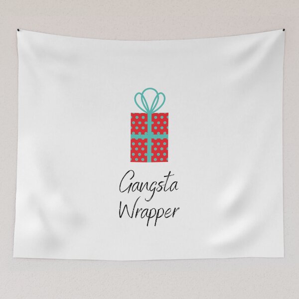 Item preview, Gangsta Wrapper, Gangster Rapper / Christmas designed and sold by C00KIESandMILK.