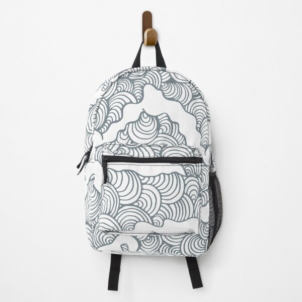 Item preview, Abstract blue steel wave pattern designed and sold by MamSelle.
