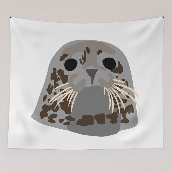 Item preview, Harbour Seal designed and sold by willowsbunnies.