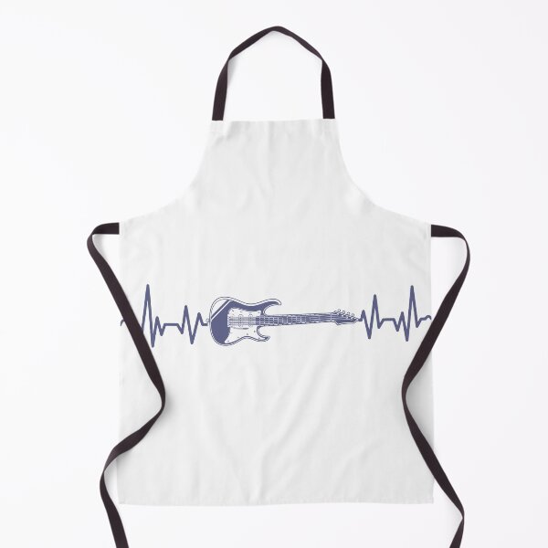 Item preview, Guitar Heartbeat Funny Frequency Beat Guitar  designed and sold by alipapi.