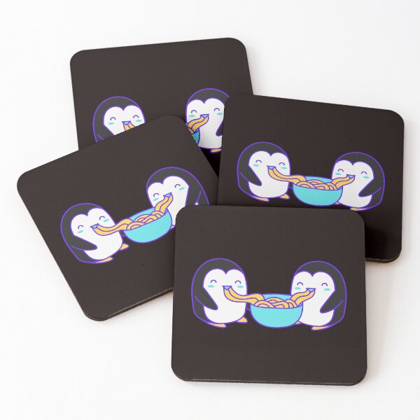 Item preview, PENGUINS EATING designed and sold by WoodburyLake.