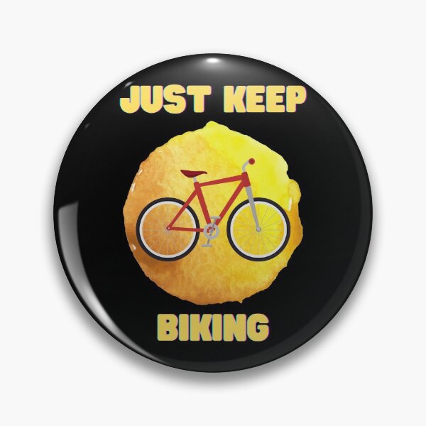 Item preview, Just Keep Biking Orange designed and sold by rodriguez174.