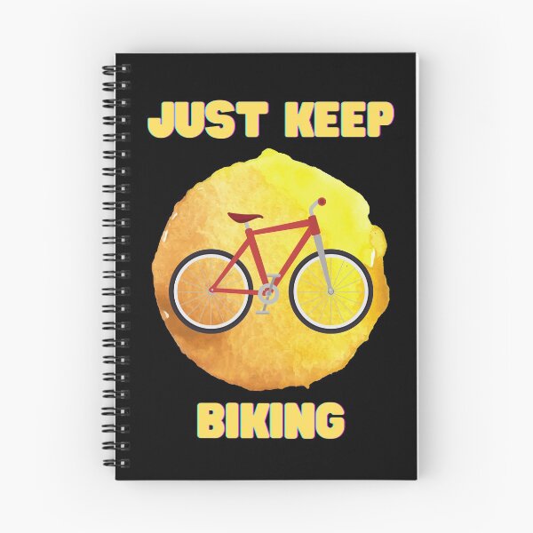 Item preview, Just Keep Biking Orange designed and sold by rodriguez174.