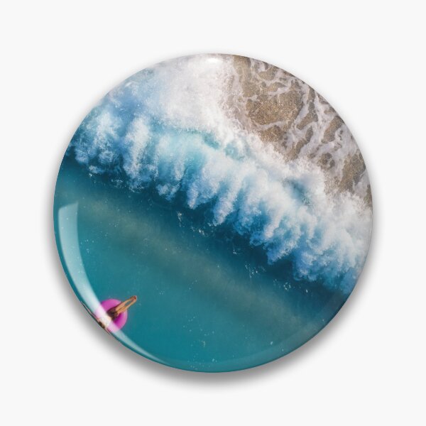 Item preview, Aerial View Young Woman Swimming designed and sold by paradiskt.