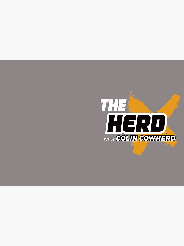 Men_s The Herd with Colin Cowherd Sticker for Sale by