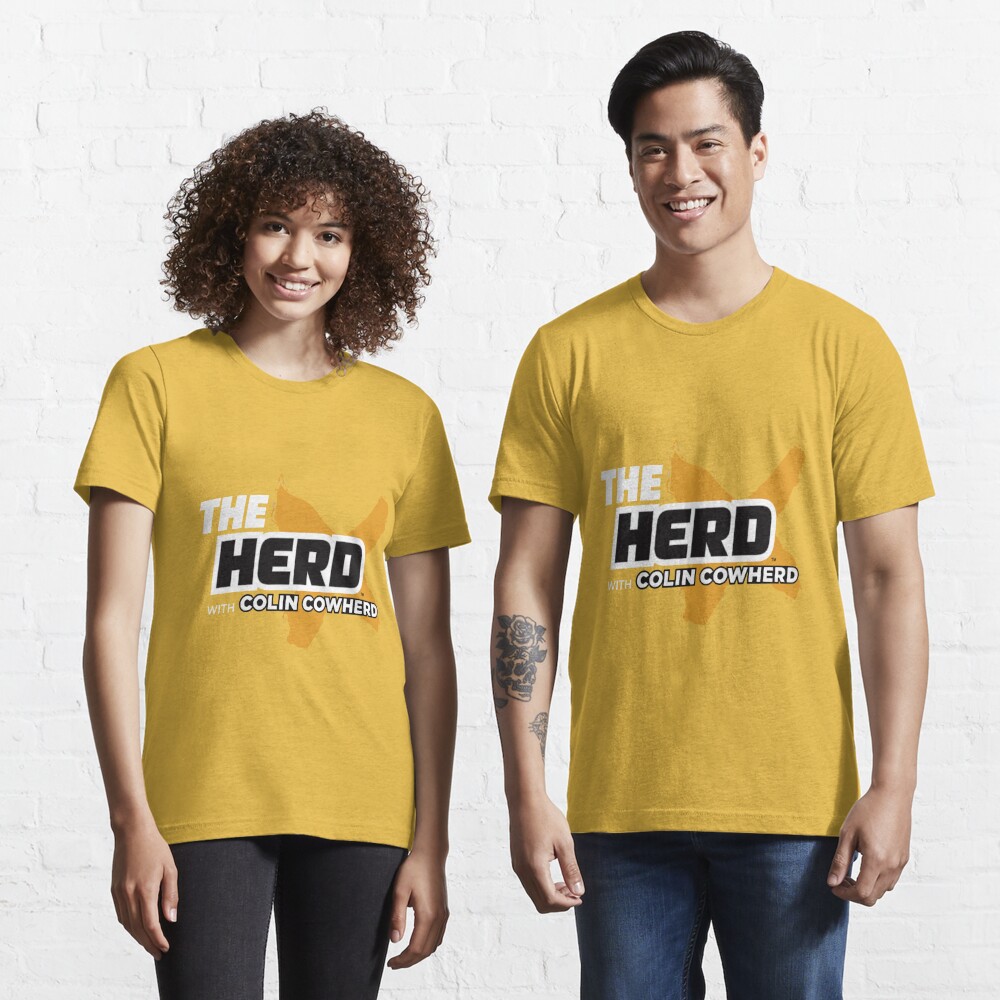 Men_s The Herd with Colin Cowherd Essential T-Shirt for Sale by  FortunedoorID