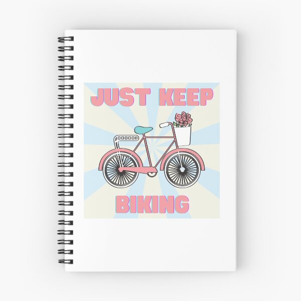 Item preview, Just Keep Biking Pink designed and sold by rodriguez174.
