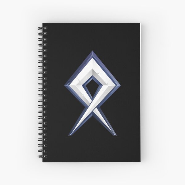 BDcraft Rune Spiral Notebook