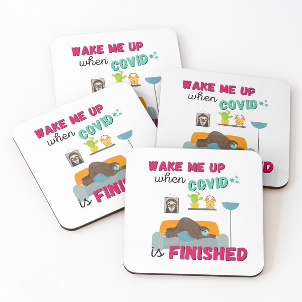 Item preview, Wake me up when covid is finished designed and sold by Olympique1359.