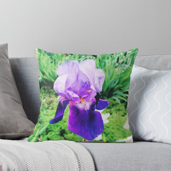 Item preview, Violet iris in blossom, natural perfection  designed and sold by helenkaiy.