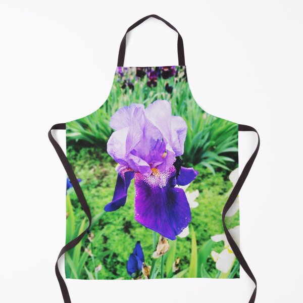 Item preview, Violet iris in blossom, natural perfection designed and sold by helenkaiy.