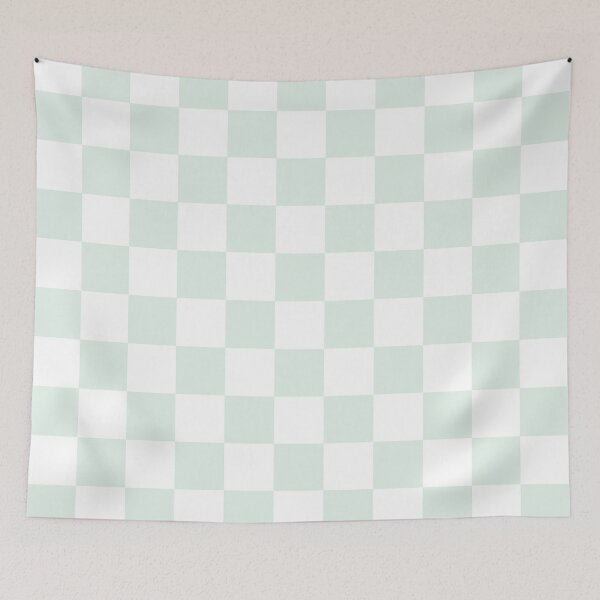 Item preview, Mint Checkered Pattern designed and sold by aangieeee.