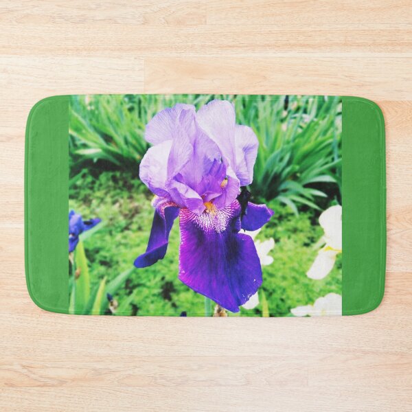 Item preview, Violet iris in blossom, natural perfection  designed and sold by helenkaiy.