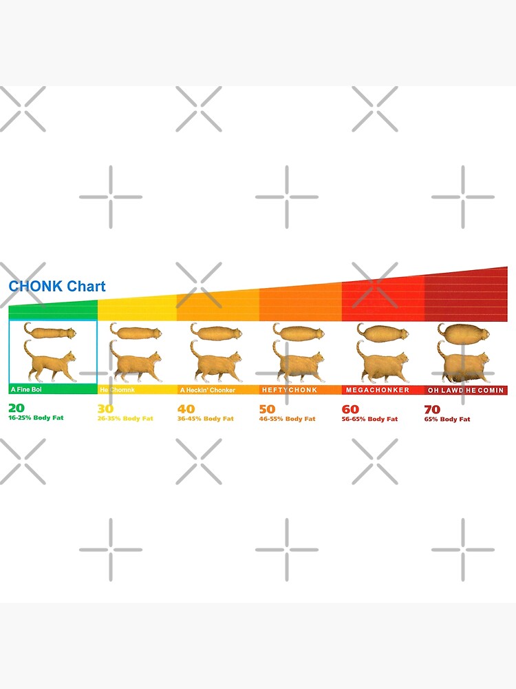 Chonk Scale Periodic Table Cat Meme Memes - Chonk - Scented