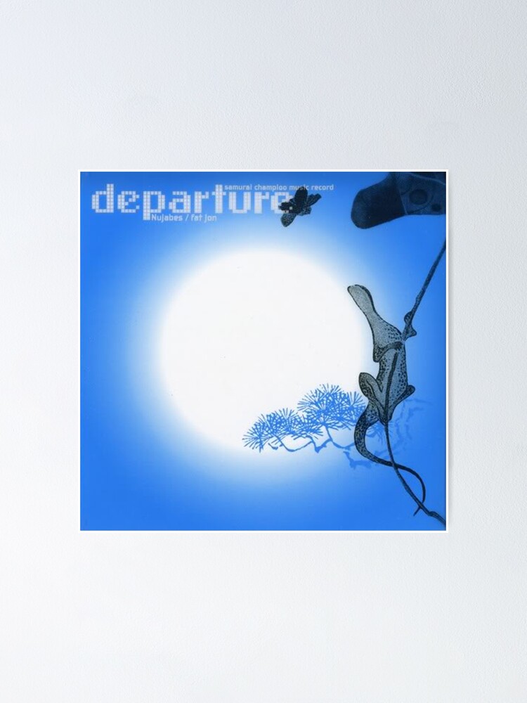 Nujabes and Fat Jon - Departure | Poster