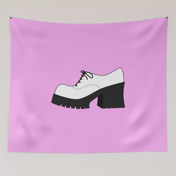 Item preview, White Chunky Boots Platform designed and sold by 1604techni.