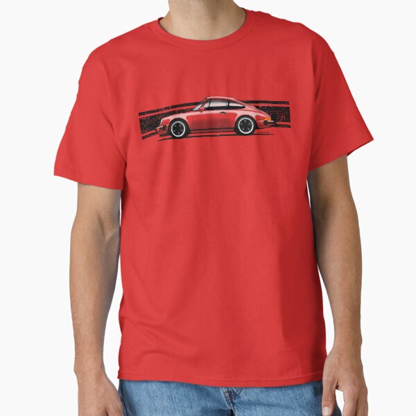 Item preview, My drawing of the iconic German sports car (for light backgrounds) designed and sold by designjaag.