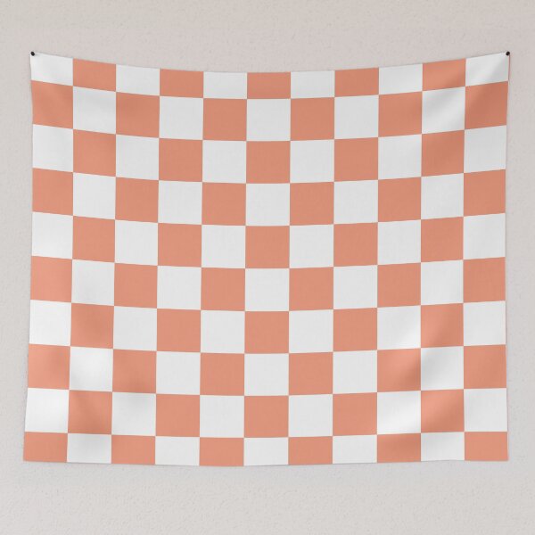 Item preview, Coral Checkered Pattern designed and sold by aangieeee.