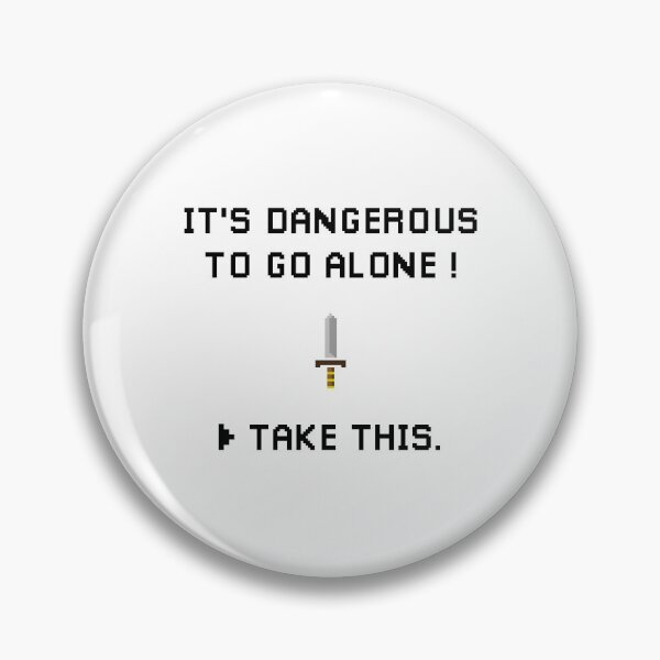 Item preview, It's dangerous to go alone! take this. excalibur pixel color designed and sold by OldiesGoldies.
