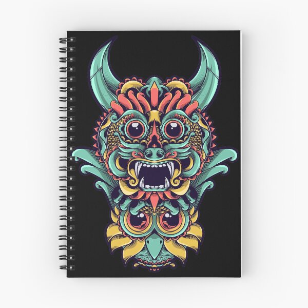 Item preview, Barong design illustration with owl designed and sold by Herusaputro.
