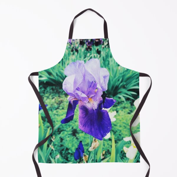 Item preview, Violet iris in blossom, natural perfection designed and sold by helenkaiy.