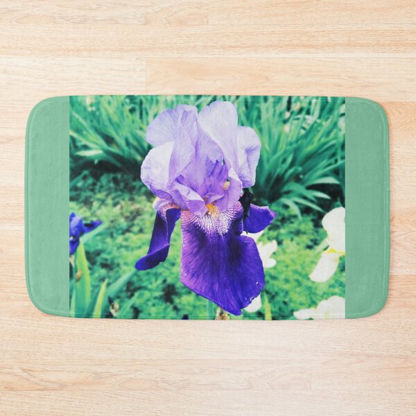 Item preview, Violet iris in blossom, natural perfection  designed and sold by helenkaiy.