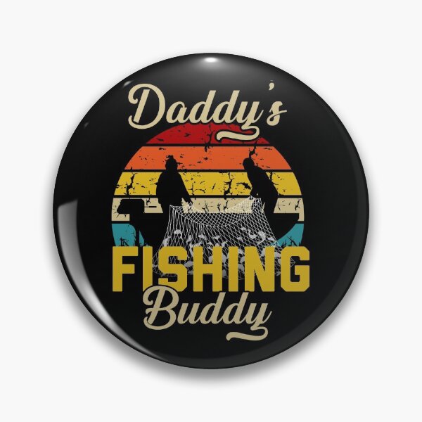 Item preview, Daddy's Fishing Buddy - Funny fishing dad gift designed and sold by TheAwesomeMiro.