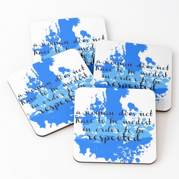 Item preview, A Woman Does Not Have To Be Modest In Order To Be Respected designed and sold by IgaBarClay.