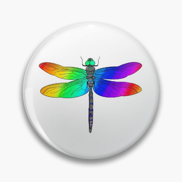 Item preview, Libélula arcoiris designed and sold by PolosPolis.